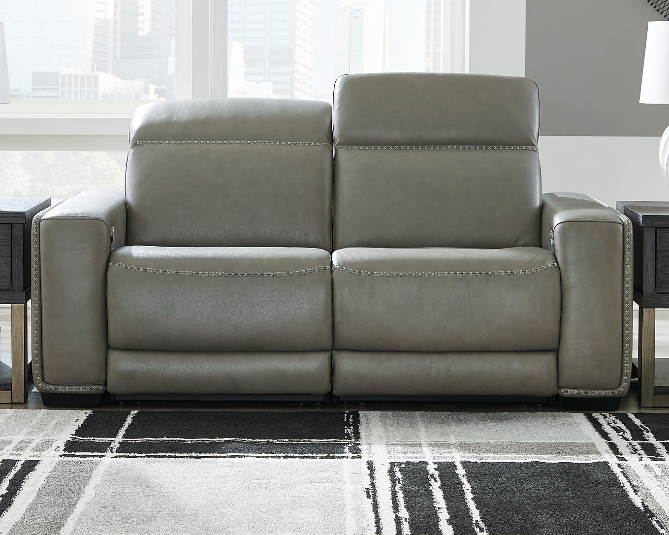Correze 2-Piece Power Reclining Sectional Milwaukee Furniture of Chicago - Furniture Store in Chicago Serving Humbolt Park, Roscoe Village, Avondale, & Homan Square