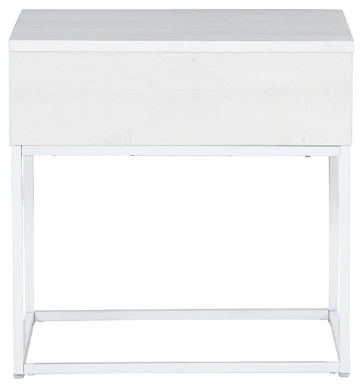 Deznee Rectangular End Table Milwaukee Furniture of Chicago - Furniture Store in Chicago Serving Humbolt Park, Roscoe Village, Avondale, & Homan Square