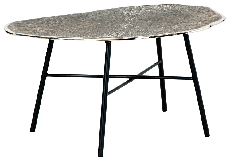 Laverford Oval Cocktail Table Milwaukee Furniture of Chicago - Furniture Store in Chicago Serving Humbolt Park, Roscoe Village, Avondale, & Homan Square