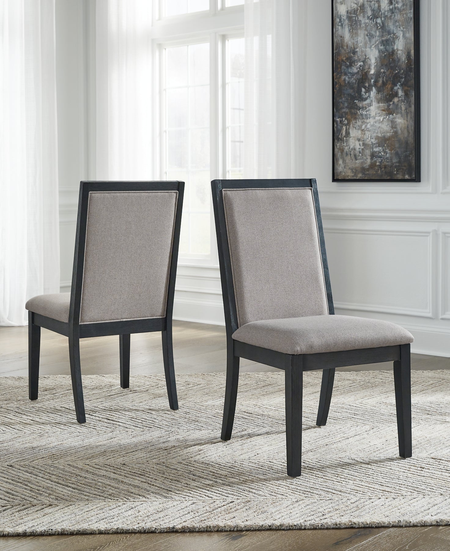 Foyland Dining UPH Side Chair (2/CN) Milwaukee Furniture of Chicago - Furniture Store in Chicago Serving Humbolt Park, Roscoe Village, Avondale, & Homan Square