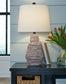 Jairburns Poly Table Lamp (2/CN) Milwaukee Furniture of Chicago - Furniture Store in Chicago Serving Humbolt Park, Roscoe Village, Avondale, & Homan Square