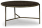 Doraley Round Cocktail Table Milwaukee Furniture of Chicago - Furniture Store in Chicago Serving Humbolt Park, Roscoe Village, Avondale, & Homan Square
