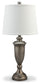 Doraley Metal Table Lamp (2/CN) Milwaukee Furniture of Chicago - Furniture Store in Chicago Serving Humbolt Park, Roscoe Village, Avondale, & Homan Square
