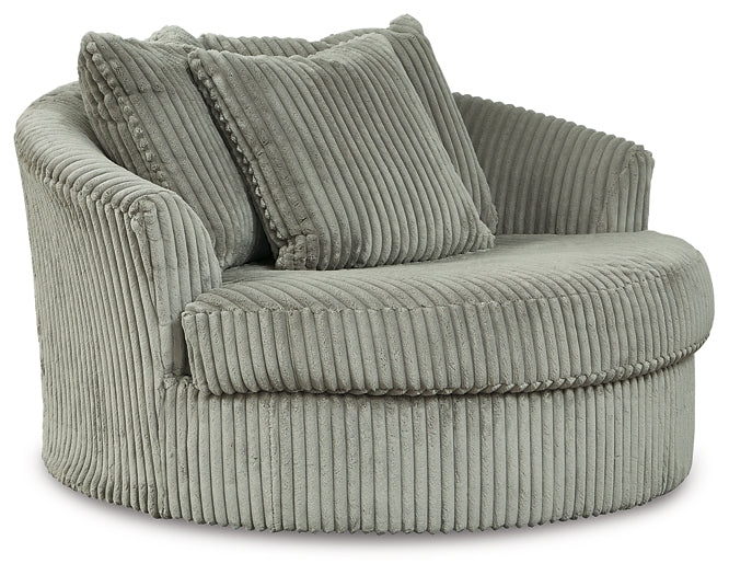 Lindyn Oversized Swivel Accent Chair Milwaukee Furniture of Chicago - Furniture Store in Chicago Serving Humbolt Park, Roscoe Village, Avondale, & Homan Square