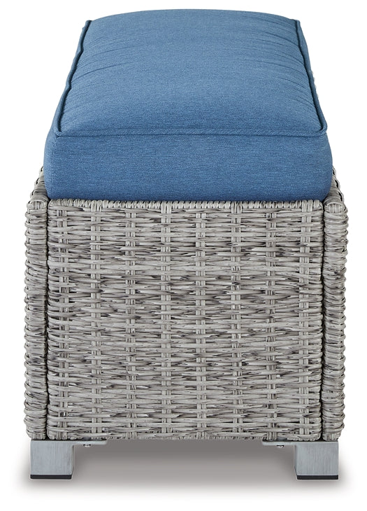 Naples Beach Bench with Cushion Milwaukee Furniture of Chicago - Furniture Store in Chicago Serving Humbolt Park, Roscoe Village, Avondale, & Homan Square