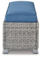 Naples Beach Bench with Cushion Milwaukee Furniture of Chicago - Furniture Store in Chicago Serving Humbolt Park, Roscoe Village, Avondale, & Homan Square