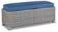 Naples Beach Bench with Cushion Milwaukee Furniture of Chicago - Furniture Store in Chicago Serving Humbolt Park, Roscoe Village, Avondale, & Homan Square