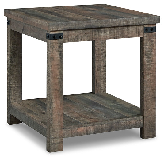 Hollum Square End Table Milwaukee Furniture of Chicago - Furniture Store in Chicago Serving Humbolt Park, Roscoe Village, Avondale, & Homan Square