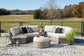 Calworth 4-Piece Outdoor Sectional Milwaukee Furniture of Chicago - Furniture Store in Chicago Serving Humbolt Park, Roscoe Village, Avondale, & Homan Square