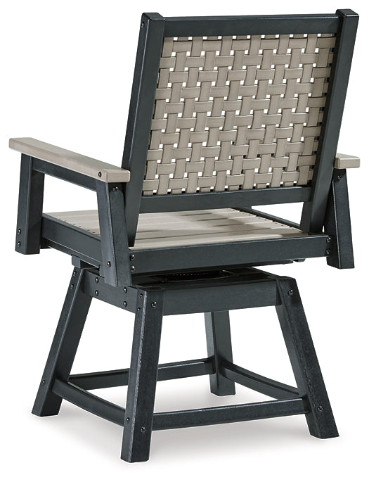 Mount Valley Swivel Chair (2/CN) Milwaukee Furniture of Chicago - Furniture Store in Chicago Serving Humbolt Park, Roscoe Village, Avondale, & Homan Square