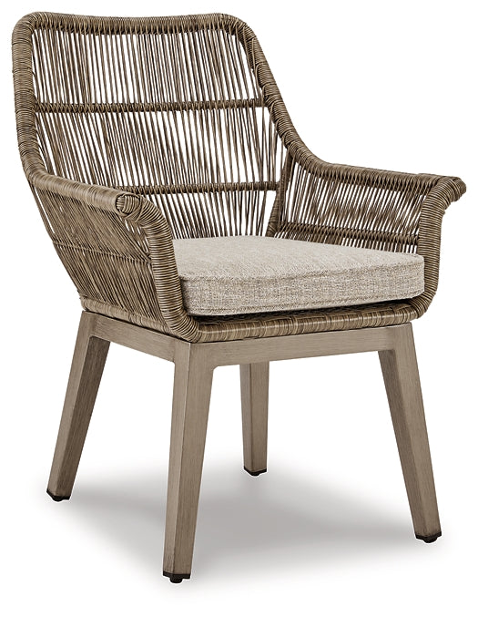 Beach Front Arm Chair With Cushion (2/CN) Milwaukee Furniture of Chicago - Furniture Store in Chicago Serving Humbolt Park, Roscoe Village, Avondale, & Homan Square