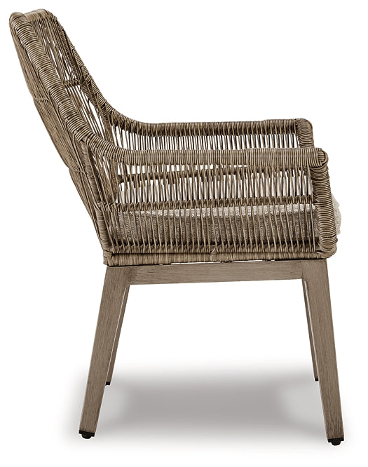 Beach Front Arm Chair With Cushion (2/CN) Milwaukee Furniture of Chicago - Furniture Store in Chicago Serving Humbolt Park, Roscoe Village, Avondale, & Homan Square