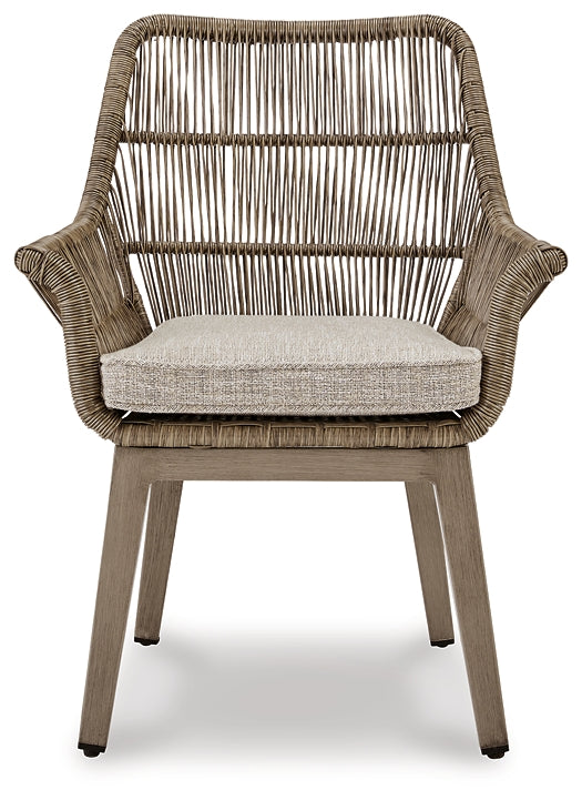 Beach Front Arm Chair With Cushion (2/CN) Milwaukee Furniture of Chicago - Furniture Store in Chicago Serving Humbolt Park, Roscoe Village, Avondale, & Homan Square