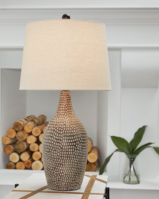 Laelman Poly Table Lamp (2/CN) Milwaukee Furniture of Chicago - Furniture Store in Chicago Serving Humbolt Park, Roscoe Village, Avondale, & Homan Square