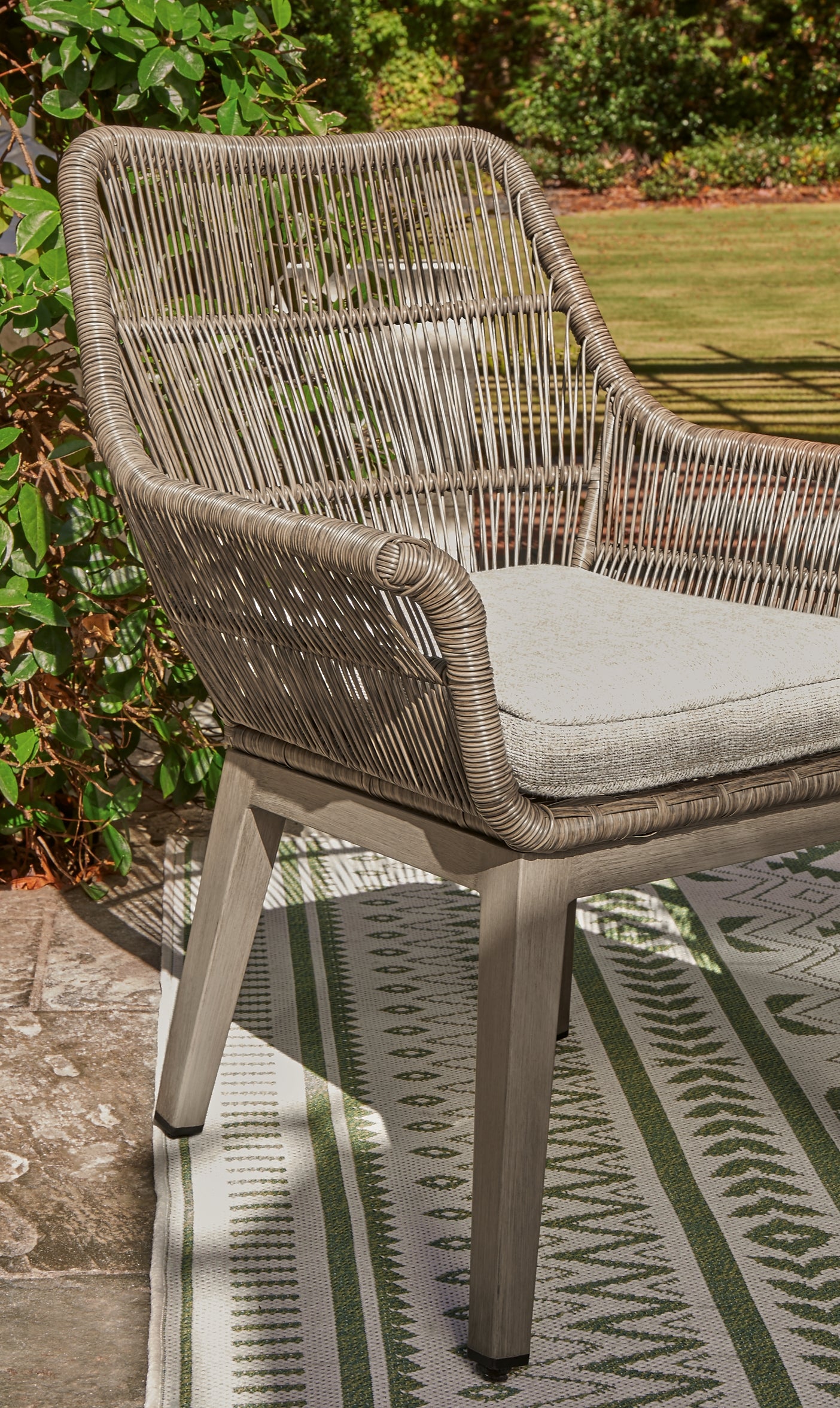 Beach Front Arm Chair With Cushion (2/CN) Milwaukee Furniture of Chicago - Furniture Store in Chicago Serving Humbolt Park, Roscoe Village, Avondale, & Homan Square