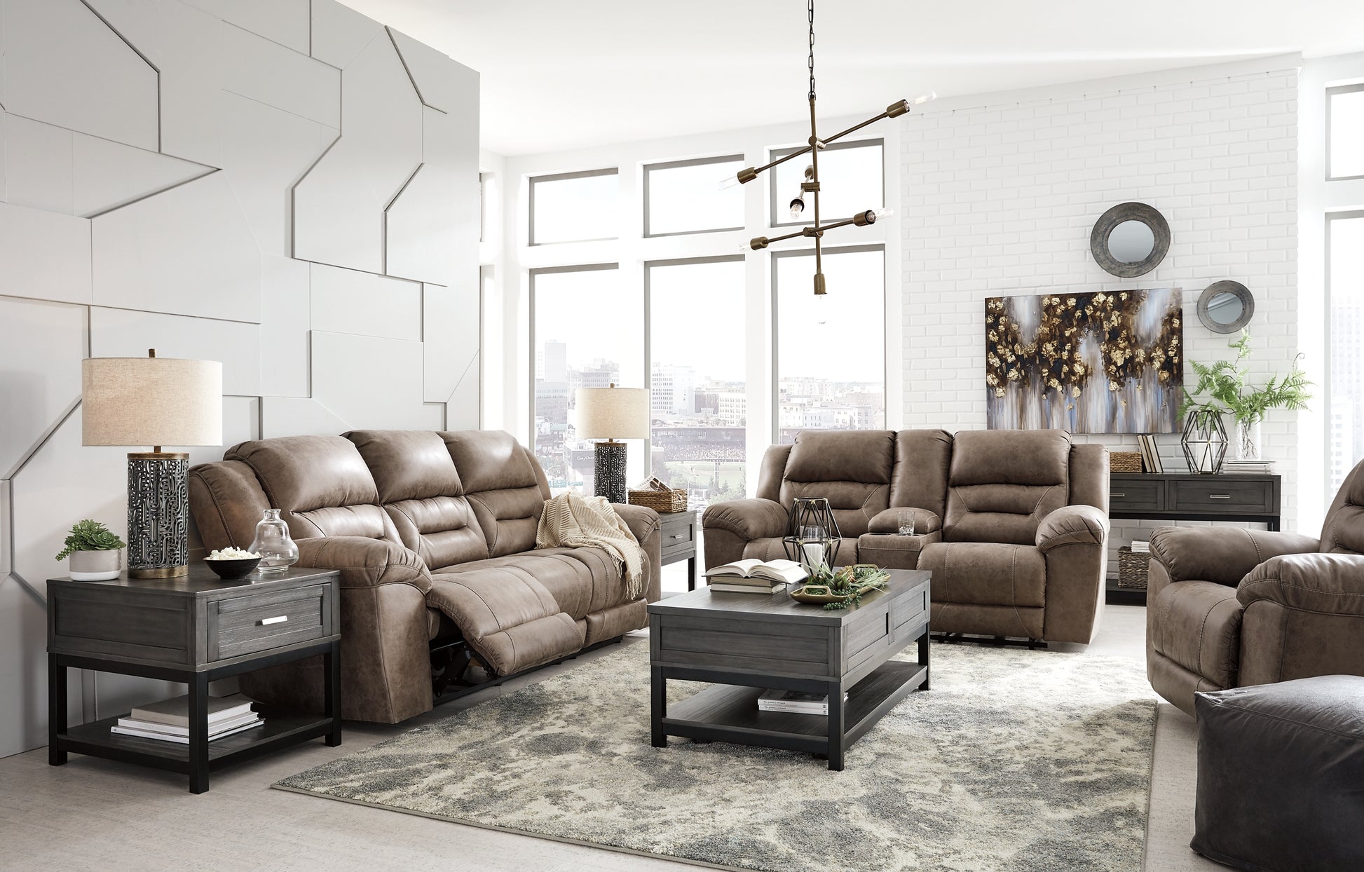 Stoneland Sofa, Loveseat and Recliner Milwaukee Furniture of Chicago - Furniture Store in Chicago Serving Humbolt Park, Roscoe Village, Avondale, & Homan Square