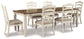Realyn Dining Table and 6 Chairs Milwaukee Furniture of Chicago - Furniture Store in Chicago Serving Humbolt Park, Roscoe Village, Avondale, & Homan Square