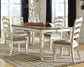 Realyn Dining Table and 8 Chairs Milwaukee Furniture of Chicago - Furniture Store in Chicago Serving Humbolt Park, Roscoe Village, Avondale, & Homan Square