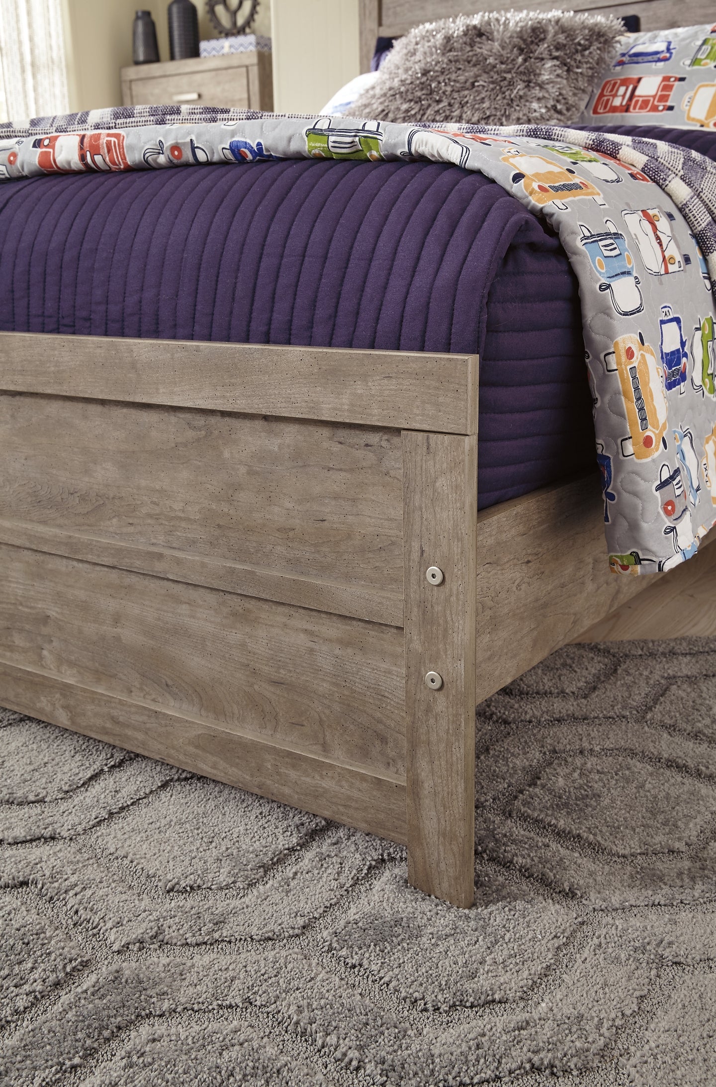 Culverbach Full Panel Bed with Nightstand Milwaukee Furniture of Chicago - Furniture Store in Chicago Serving Humbolt Park, Roscoe Village, Avondale, & Homan Square
