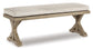 Beachcroft Outdoor Dining Table and 4 Chairs and Bench Milwaukee Furniture of Chicago - Furniture Store in Chicago Serving Humbolt Park, Roscoe Village, Avondale, & Homan Square