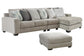 Ardsley 3-Piece Sectional with Ottoman Milwaukee Furniture of Chicago - Furniture Store in Chicago Serving Humbolt Park, Roscoe Village, Avondale, & Homan Square