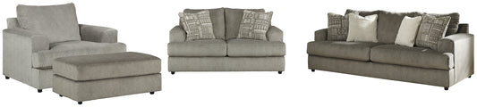 Soletren Sofa, Loveseat, Chair and Ottoman Milwaukee Furniture of Chicago - Furniture Store in Chicago Serving Humbolt Park, Roscoe Village, Avondale, & Homan Square
