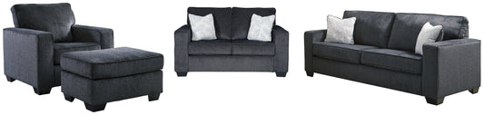 Altari Sofa, Loveseat, Chair and Ottoman Milwaukee Furniture of Chicago - Furniture Store in Chicago Serving Humbolt Park, Roscoe Village, Avondale, & Homan Square