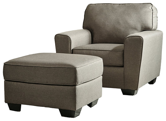 Calicho Chair and Ottoman Milwaukee Furniture of Chicago - Furniture Store in Chicago Serving Humbolt Park, Roscoe Village, Avondale, & Homan Square