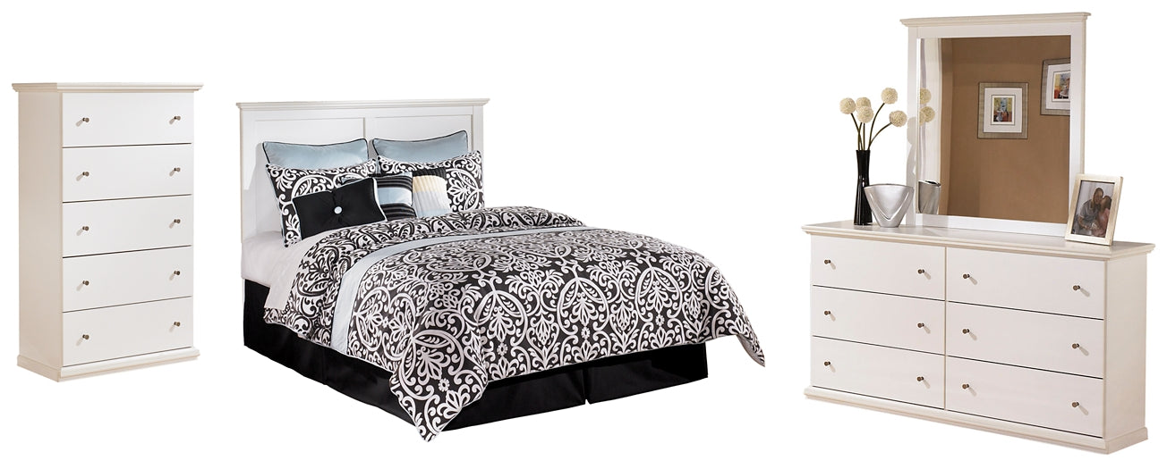 Bostwick Shoals Queen/Full Panel Headboard with Mirrored Dresser and Chest Milwaukee Furniture of Chicago - Furniture Store in Chicago Serving Humbolt Park, Roscoe Village, Avondale, & Homan Square