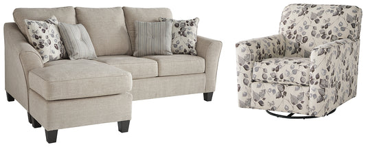 Abney Sofa Chaise and Chair Milwaukee Furniture of Chicago - Furniture Store in Chicago Serving Humbolt Park, Roscoe Village, Avondale, & Homan Square