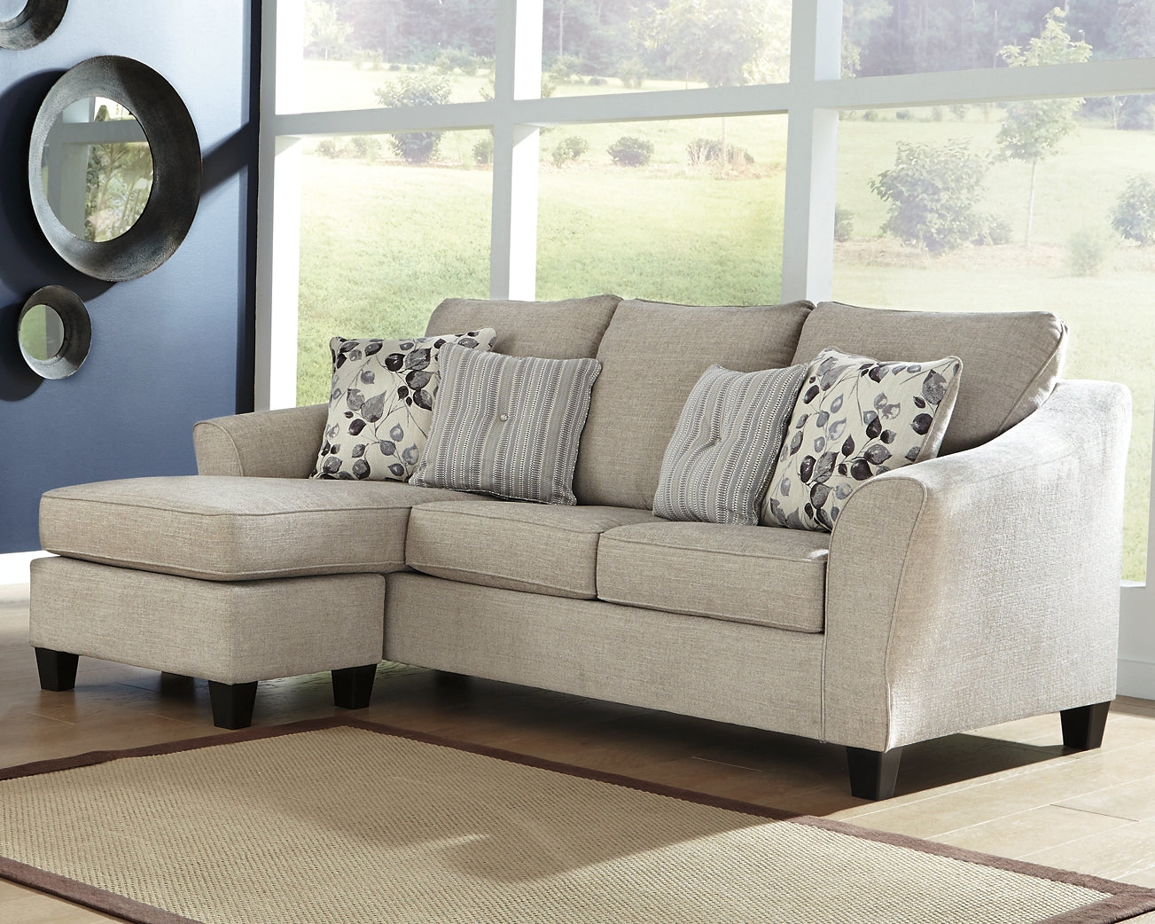Abney Sofa Chaise and Chair Milwaukee Furniture of Chicago - Furniture Store in Chicago Serving Humbolt Park, Roscoe Village, Avondale, & Homan Square