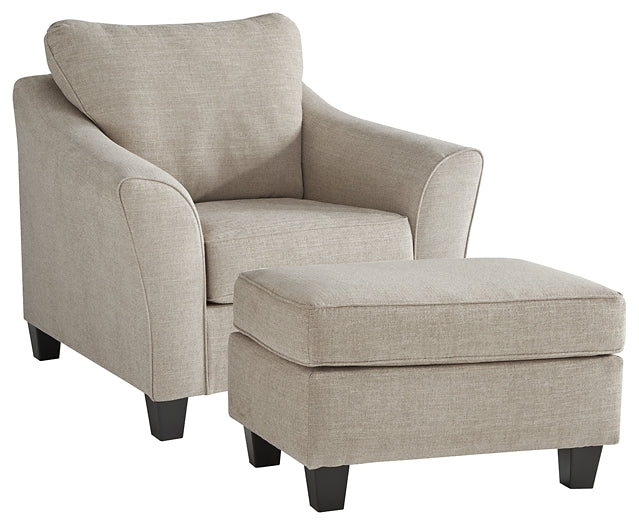 Abney Chair and Ottoman Milwaukee Furniture of Chicago - Furniture Store in Chicago Serving Humbolt Park, Roscoe Village, Avondale, & Homan Square