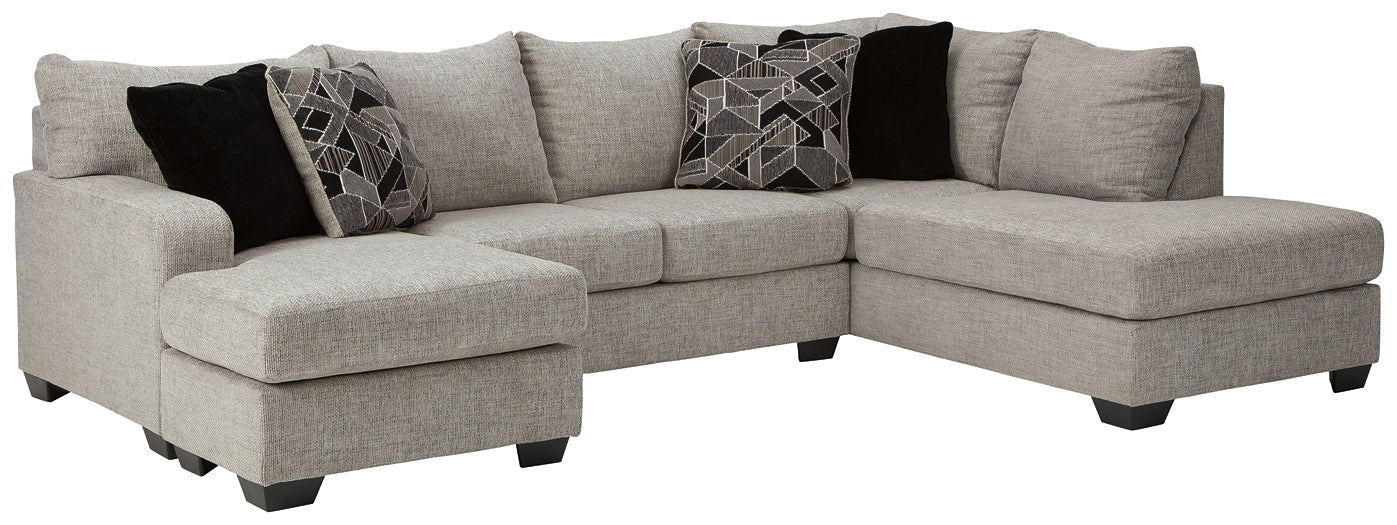 Megginson 2-Piece Sectional with Chair and Ottoman Milwaukee Furniture of Chicago - Furniture Store in Chicago Serving Humbolt Park, Roscoe Village, Avondale, & Homan Square