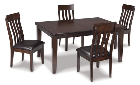 Haddigan Dining Table and 4 Chairs Milwaukee Furniture of Chicago - Furniture Store in Chicago Serving Humbolt Park, Roscoe Village, Avondale, & Homan Square