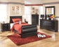 Huey Vineyard Twin Sleigh Bed with Dresser Milwaukee Furniture of Chicago - Furniture Store in Chicago Serving Humbolt Park, Roscoe Village, Avondale, & Homan Square