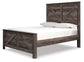 Wynnlow Queen Crossbuck Panel Bed with Dresser Milwaukee Furniture of Chicago - Furniture Store in Chicago Serving Humbolt Park, Roscoe Village, Avondale, & Homan Square
