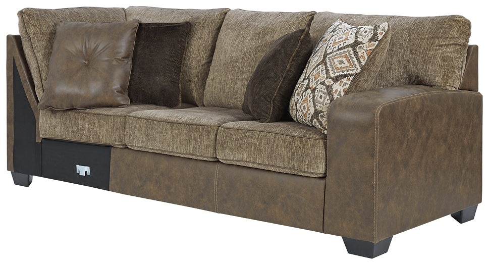 Abalone 3-Piece Sectional with Ottoman Milwaukee Furniture of Chicago - Furniture Store in Chicago Serving Humbolt Park, Roscoe Village, Avondale, & Homan Square