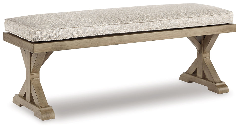 Beachcroft Outdoor Dining Table and 2 Chairs and 2 Benches Milwaukee Furniture of Chicago - Furniture Store in Chicago Serving Humbolt Park, Roscoe Village, Avondale, & Homan Square