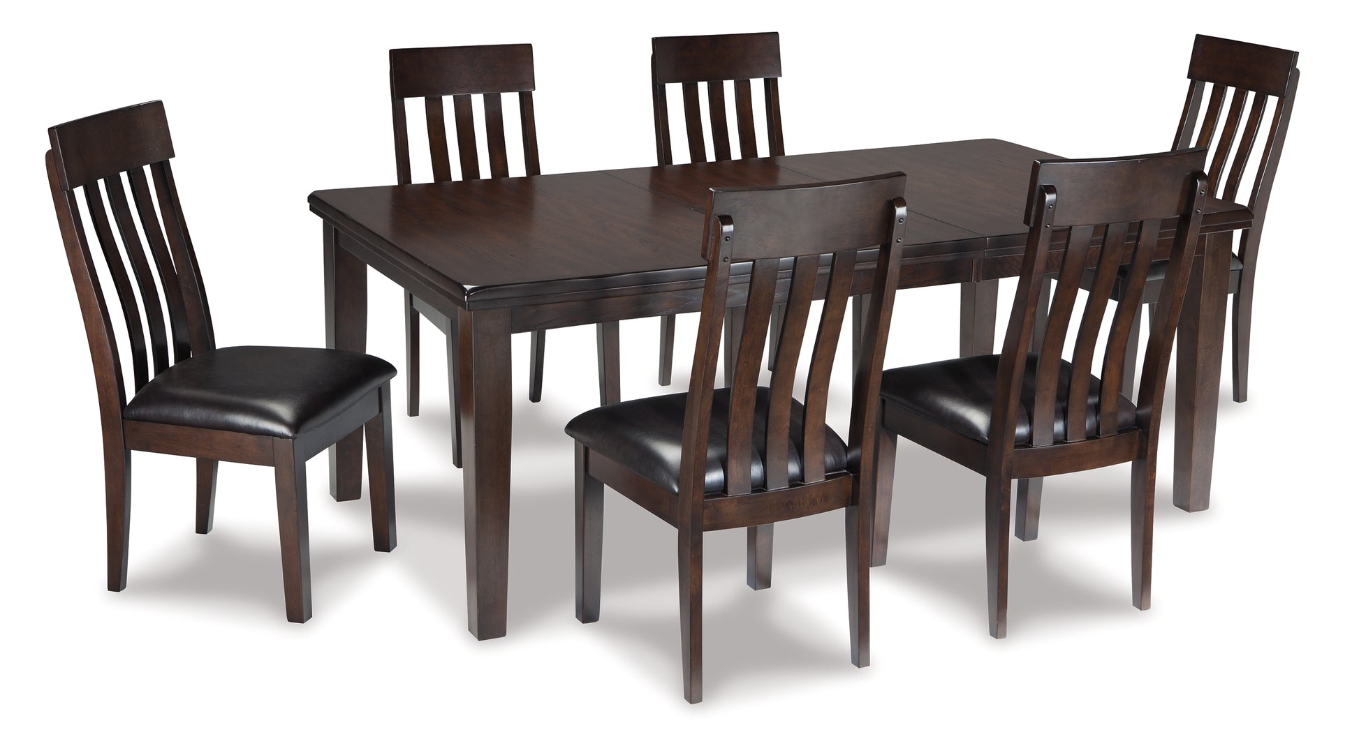 Haddigan Dining Table and 6 Chairs Milwaukee Furniture of Chicago - Furniture Store in Chicago Serving Humbolt Park, Roscoe Village, Avondale, & Homan Square