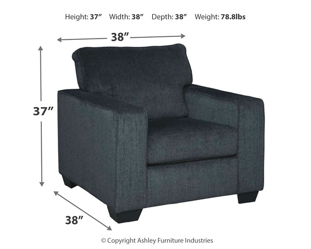 Altari Chair and Ottoman Milwaukee Furniture of Chicago - Furniture Store in Chicago Serving Humbolt Park, Roscoe Village, Avondale, & Homan Square