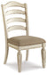 Realyn Dining Table and 4 Chairs Milwaukee Furniture of Chicago - Furniture Store in Chicago Serving Humbolt Park, Roscoe Village, Avondale, & Homan Square
