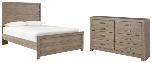 Culverbach Full Panel Bed with Dresser Milwaukee Furniture of Chicago - Furniture Store in Chicago Serving Humbolt Park, Roscoe Village, Avondale, & Homan Square