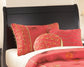Huey Vineyard Twin Sleigh Headboard with Mirrored Dresser and Chest Milwaukee Furniture of Chicago - Furniture Store in Chicago Serving Humbolt Park, Roscoe Village, Avondale, & Homan Square