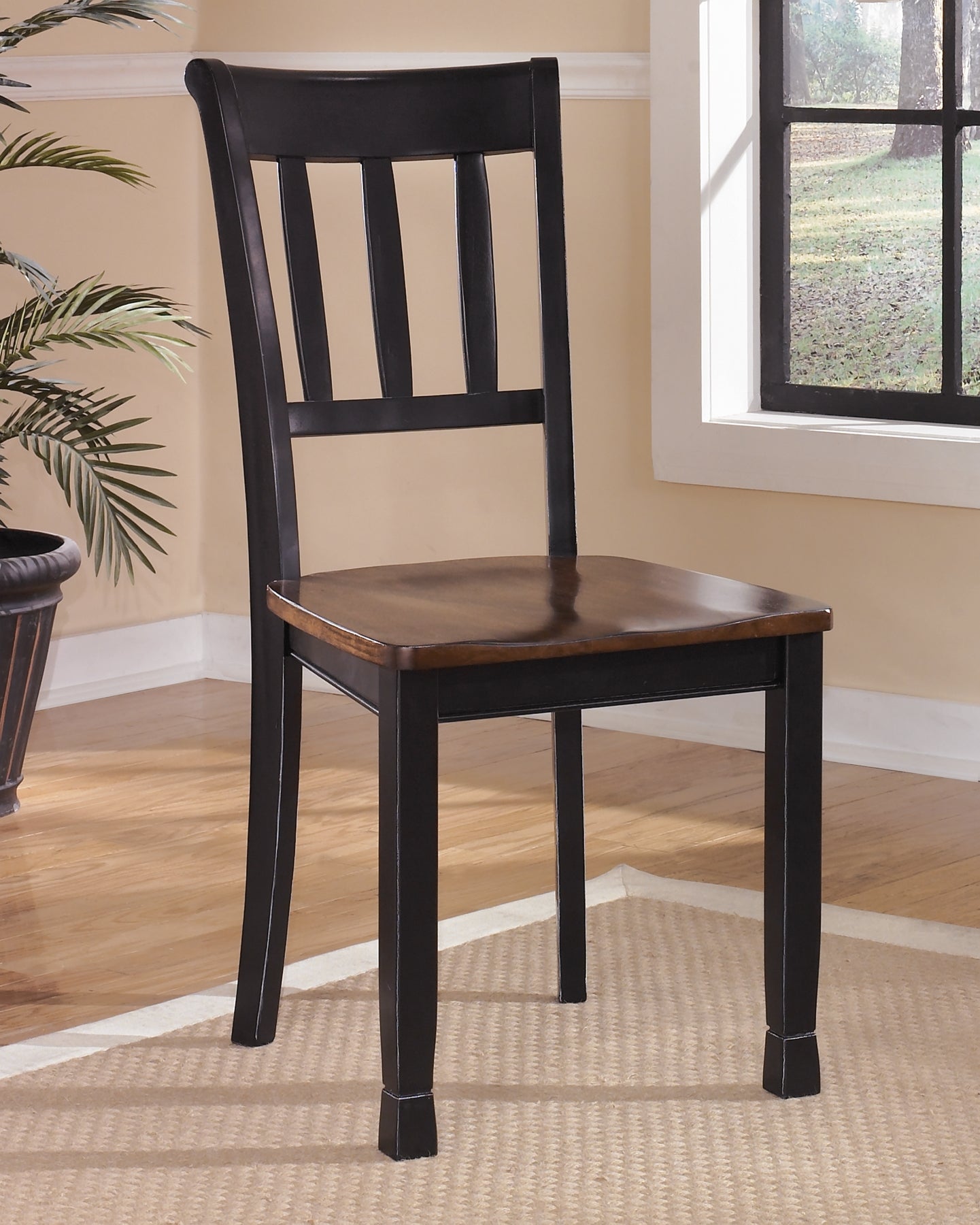 Owingsville Dining Table and 4 Chairs Milwaukee Furniture of Chicago - Furniture Store in Chicago Serving Humbolt Park, Roscoe Village, Avondale, & Homan Square