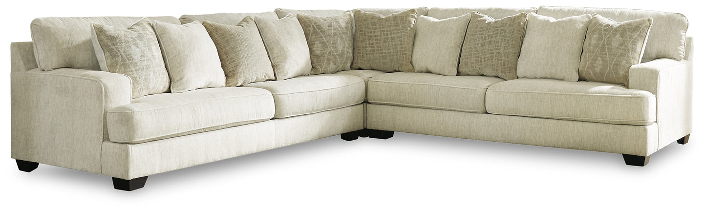 Rawcliffe 3-Piece Sectional with Ottoman Milwaukee Furniture of Chicago - Furniture Store in Chicago Serving Humbolt Park, Roscoe Village, Avondale, & Homan Square