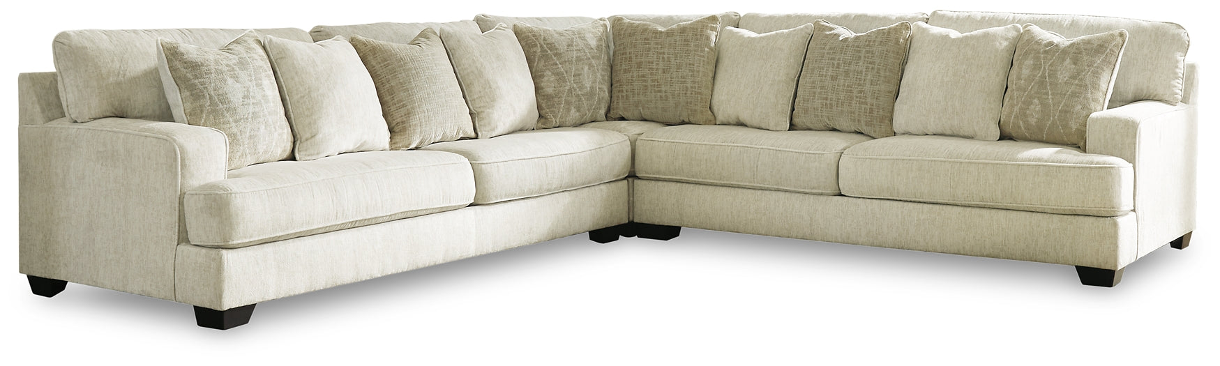 Rawcliffe 3-Piece Sectional with Ottoman Milwaukee Furniture of Chicago - Furniture Store in Chicago Serving Humbolt Park, Roscoe Village, Avondale, & Homan Square