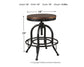 Valebeck Counter Height Dining Table and 4 Barstools Milwaukee Furniture of Chicago - Furniture Store in Chicago Serving Humbolt Park, Roscoe Village, Avondale, & Homan Square