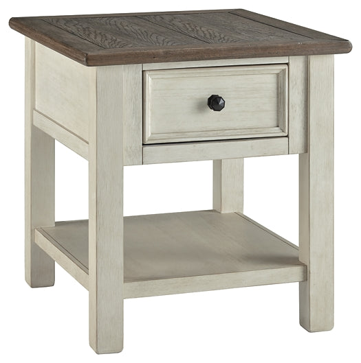 Bolanburg Coffee Table with 2 End Tables Milwaukee Furniture of Chicago - Furniture Store in Chicago Serving Humbolt Park, Roscoe Village, Avondale, & Homan Square