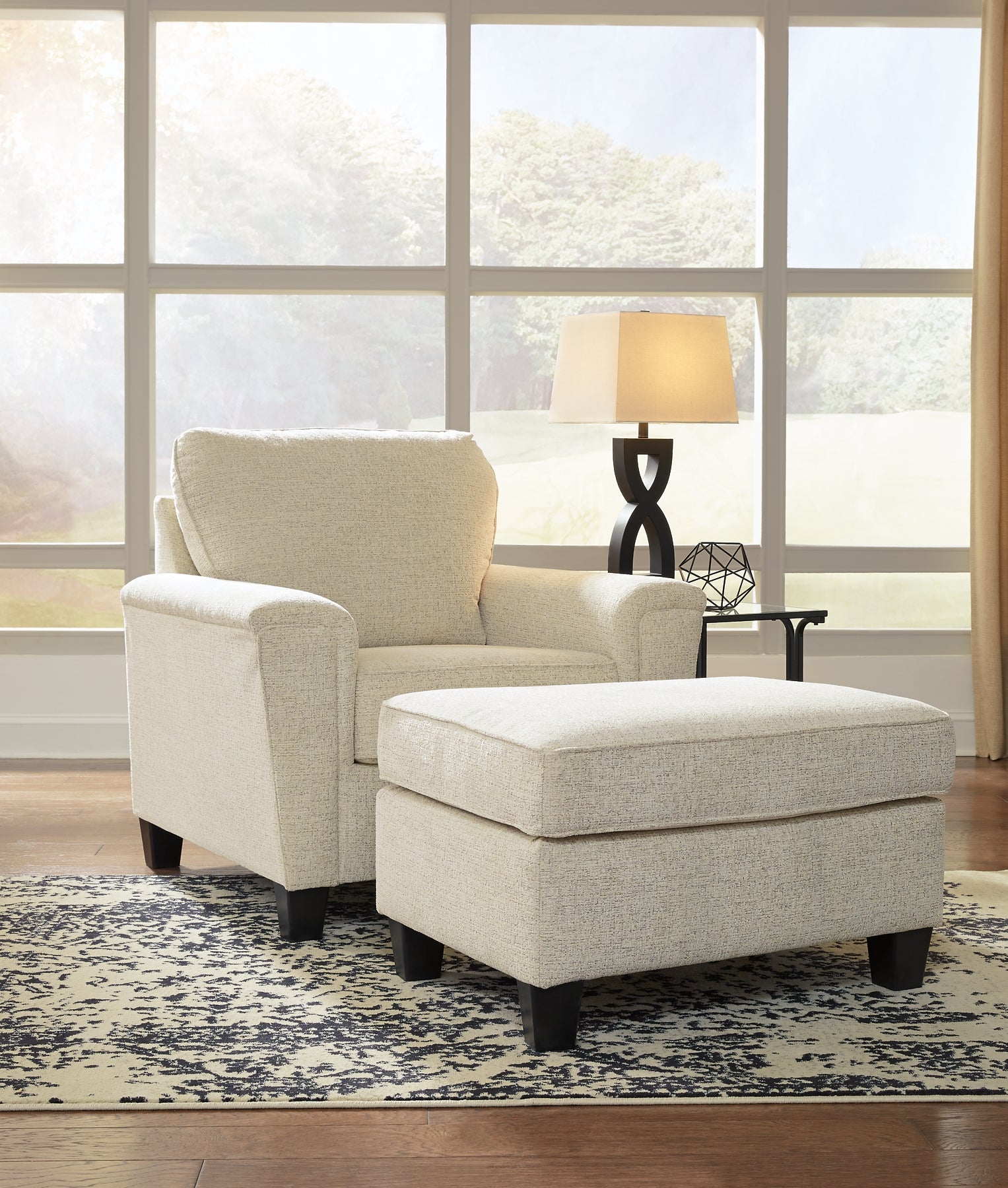 Abinger Chair and Ottoman Milwaukee Furniture of Chicago - Furniture Store in Chicago Serving Humbolt Park, Roscoe Village, Avondale, & Homan Square