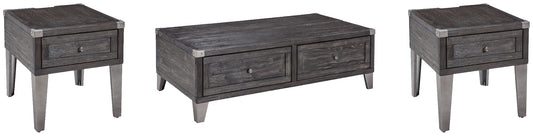 Todoe Coffee Table with 2 End Tables Milwaukee Furniture of Chicago - Furniture Store in Chicago Serving Humbolt Park, Roscoe Village, Avondale, & Homan Square